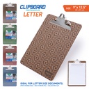 CLIPBOARD, A4 LETTER SIZE, BUTTERFLY CLIP, MDF, 1 PIECE