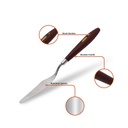 PALETTE KNIFE SET OF WOODEN HANDLES - SET OF 5 PIECES 