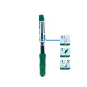 WHITEBOARD MARKERS, REFILLABLE, LIQUID INK, BLACK, BLUE,RED, AND GREEN COLOR, CHISEL TIP, SET OF 4 PIECES