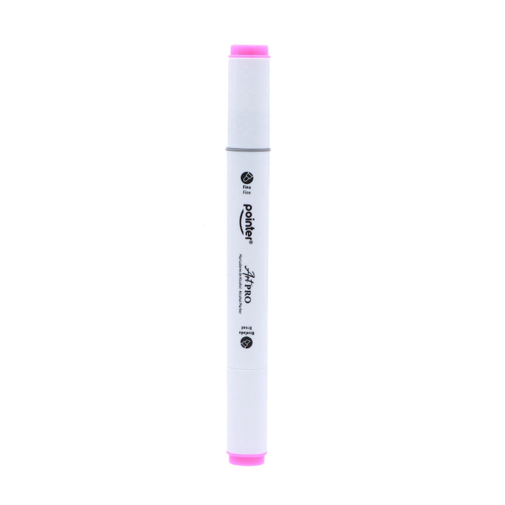 DUAL TIP ALCOHOL-BASED INK MARKERS WITH PLASTIC CASE, SET OF 60 COLORS 