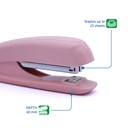 STAPLER, MORANDI, HAND-FIT, PLASTIC, FULL STRIP, 25 SHEETS, 1 PIECE