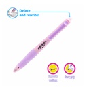 PENS, ERASABLE INK, RETRACTABLE, BLACK COLOR, 0.5MM, SET  OF 1  