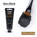PREMIUM ACRYLIC PAINT, MARS BLACK, 75 ML (2.53 OZ), 1 TUBE