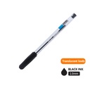 PENS, ULTRA SMOOTH, SEMI-GEL, BALLPOINT, BLACK COLOR, 1.0 MM, BOX OF 12 PIECES