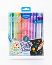 PENS, PUFFY, GEL, 1.0MM, SET OF 12 COLORS 