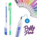 PENS, PUFFY, GEL, 1.0MM, SET OF 12 COLORS 