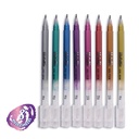 PENS, METALLIC, GEL, 1.0MM, SET OF 8 COLORED PENS