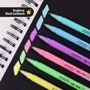 PENS, NEON, GEL,1.0MM, SET OF 6 COLORS 