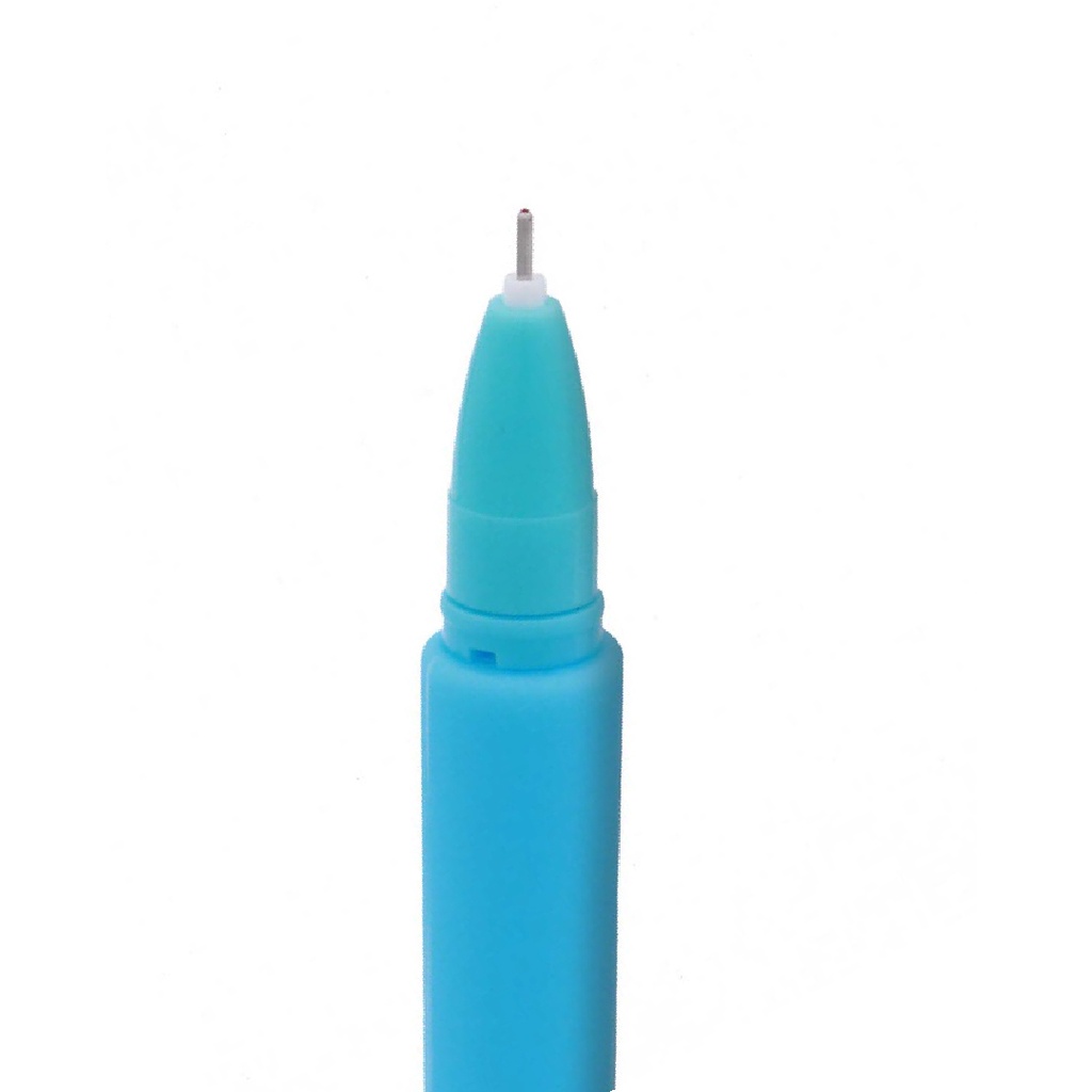 PENS, DECORATIVE SHAPE,GEL INK, BLACK COLOR, 0.5 MM, FOR CHILDREN, BOX OF 36 PIECES