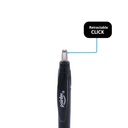 PENS, NOIR, SEMI-GEL,RETRACTABLE , BLACK COLOR, 1.0 MM, BOX OF 12 PIECES