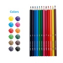 COLORED PENCILS, INTENSE, HEXAGONAL, SET OF 12 COLORS
