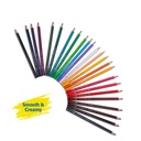 COLORED PENCILS, INTENSE, HEXAGONAL, SET OF 24 COLORS