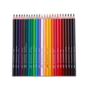COLORED PENCILS, INTENSE, HEXAGONAL, SET OF 24 COLORS