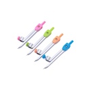 GEOMETRY MATH SET, PLASTIC CASE, SET OF 11 PIECES