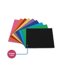 CARDSTOCK, COLORED, LETTER SIZE, 10 ASSORTED COLORS, 180 G/M², BAG OF 100 SHEETS