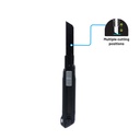 UTILITY KNIFE, BLACK BODY, 18MM ,1 PIECE