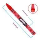 CRAYONS, ROUND, SET OF 24 COLORS