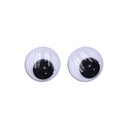 GOOGLY EYES WIGGLY, BLACK AND WHITE, ASSORTED SIZES, SET OF 150 PIECES 
