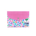 EXPANDING ORGANIZER FILE FOLDER A4, 13 POCKETS WITH DECORATIVE LOWER COVER AND ELASTIC BAND CLOSURE, 1 PIECE