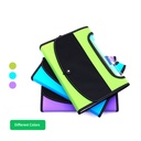 EXPANDING ORGANIZER FILE FOLDER A4, 13 POCKETS WITH CLEAR VIEW TOP AND ELASTIC BAND CLOSURE, 1 PIECE