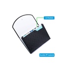 EXPANDING ORGANIZER FILE FOLDER A4, 13 POCKETS WITH DECORATIVE UPPER COVER AND ELASTIC BAND CLOSURE, 1 PIECE