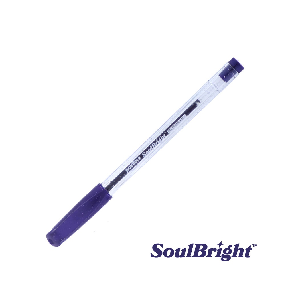 PENS, SOULBRIGHT, GLITTER GEL, BALLPOINT, SET OF 10 COLORS PIECES