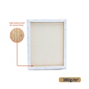 CANVAS, STRETCHED, 11X14", 100% COTTON, 380 G/M², 1 PIECE