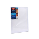 CANVAS, STRETCHED, 12X16", 100% COTTON, 380 G/M²,  1 PIECE