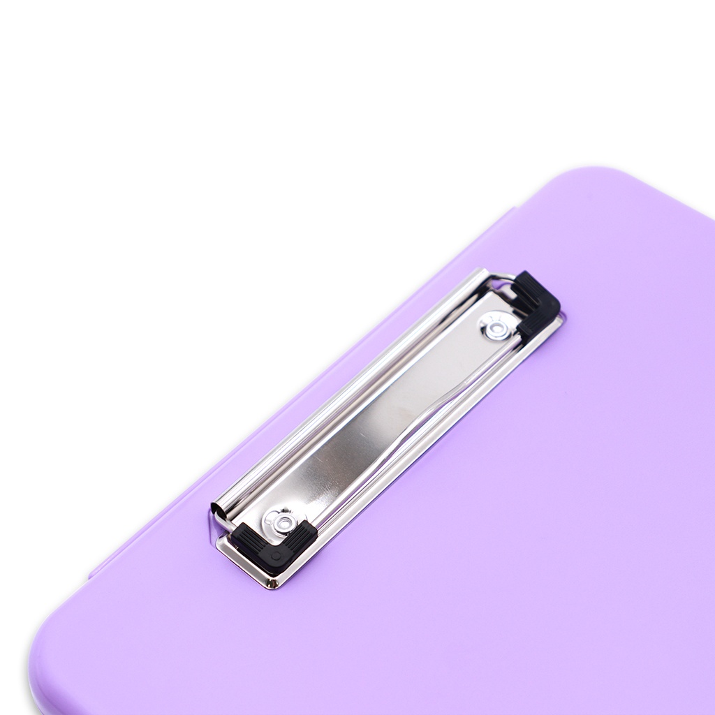 CLIPBOARD, A4 LETTER SIZE, WITH STORAGE, COLORS, 100 SHEET CAPACITY, 1 PIECE