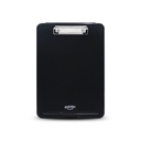 CLIPBOARD, A4 LETTER SIZE, WITH STORAGE, BLACK, 100 SHEET CAPACITY, 1 PIECE