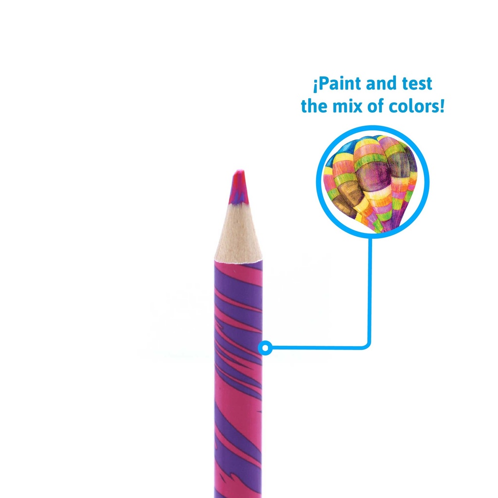 COLORED PENCILS, RAINBOW, JUMBO, SET OF 12 COLORS