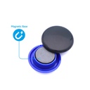 ROUND COLORED MAGNETS,1.2", MEDIUM, SET OF 12 PIECES