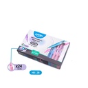 MECHANICAL PENCILS, PASTEL COLORS, WITH GRIP, 0.7MM, BOX OF 24 PIECES 