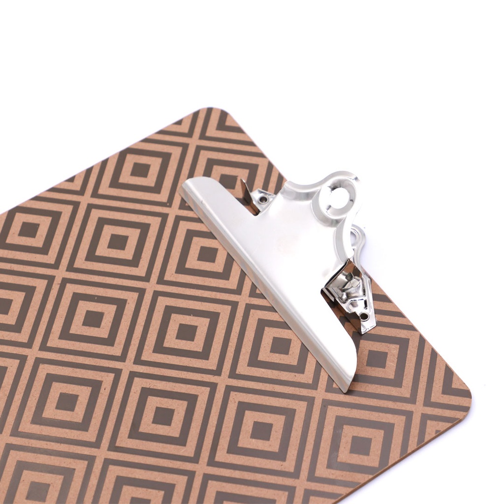 CLIPBOARD, A4 LETTER SIZE, BUTTERFLY CLIP, MDF, 1 PIECE