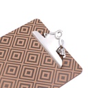 CLIPBOARD, A4 LETTER SIZE, BUTTERFLY CLIP, MDF, 1 PIECE
