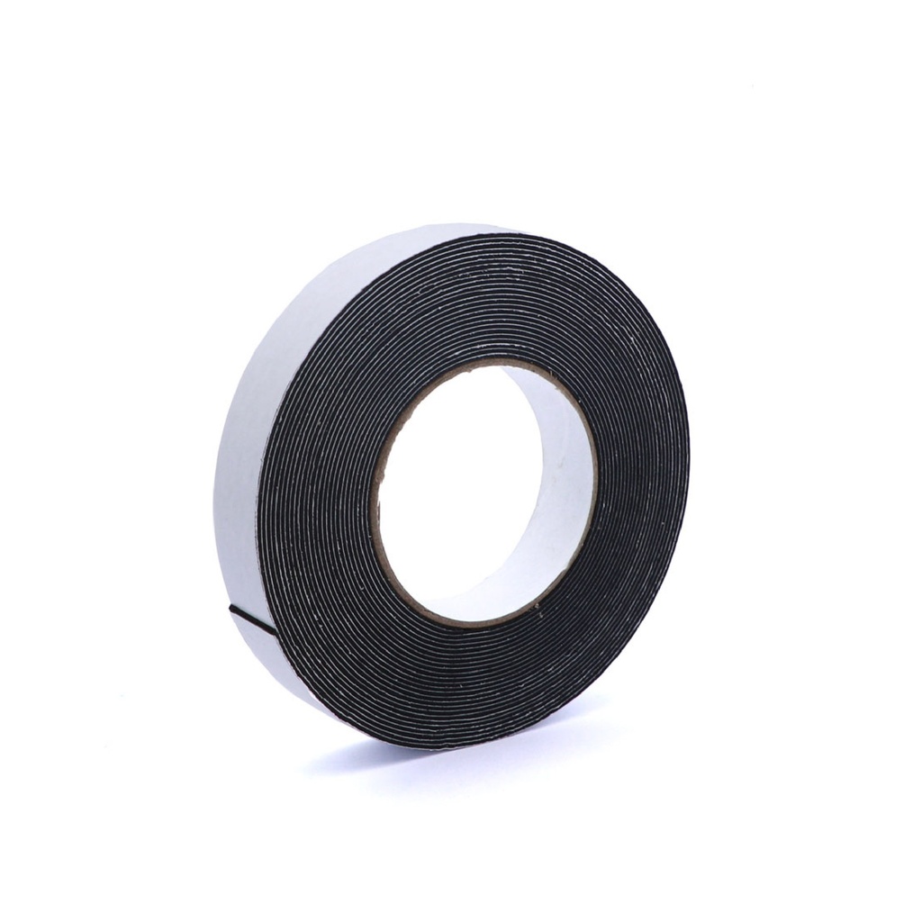 DOUBLE-SIDED FOAM TAPE, BLACK, 1" X 33FT, 1 ROLL