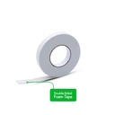 DOUBLE-SIDED FOAM TAPE WHITE 1"X33FT, 1 ROLL
