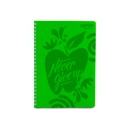 NOTEBOOK, A5 SPIRAL LINED WITH FRUIT-SCENTED PAGES, 80 SHEETS