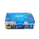 GRAPHITE PENCILS, COLORFUL STRIPS, HEXAGONAL BODY, HB #2, Box of 12 SETS
