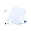 GLOSSY PHOTO PAPER  8X11.5", 160GSM FOR INKJET PRINTERS, SET OF 20 SHEETS