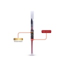 PAINTBRUSH, TAKLON BRISTLE, QUILL BRUSH #4, 1 PIECE