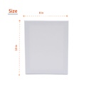 CANVAS, STRETCHED, 8X10" , 100% COTTON, 280 G/M² , PACK OF 4 PIECES