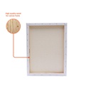 CANVAS, STRETCHED, 12X16", 100% COTTON, 280 G/M² , PACK OF 4 PIECES