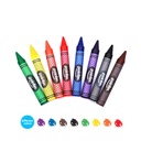 CRAYONS, JUMBO, SET OF 8 COLORS
