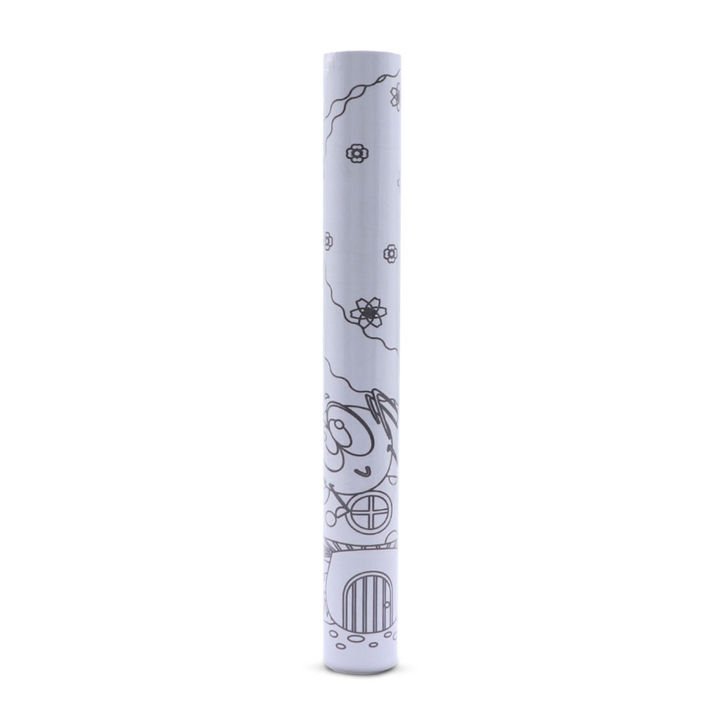 DRAWING PAPER ROLL, STICKY , FOR CHILDREN, 29.7X300 CM, 100 GSM, 1 ROLL