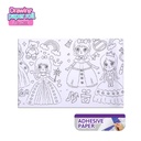 DRAWING PAPER ROLL, STICKY , FOR CHILDREN, 29.7X300 CM, 100 GSM, 1 ROLL