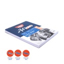 SKETCH PAD, 9X 12", TOP SPIRAL BOUND, 80 DETACHABLE SHEETS, 100 G/M²,1 PIECE