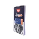 SKETCH PAD, 11.7X 16.5", A3, TOP SPIRAL BOUND, 80 DETACHABLE SHEETS, 100 G/M², 1 PIECE