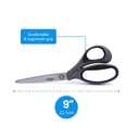 SCISSORS, MULTI-PURPOSE, BLACK, 9", 1 PIECE 