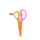 SCHOOL SCISSORS, SAFETY, PLASTIC, 5", BOX OF 24 PIECES